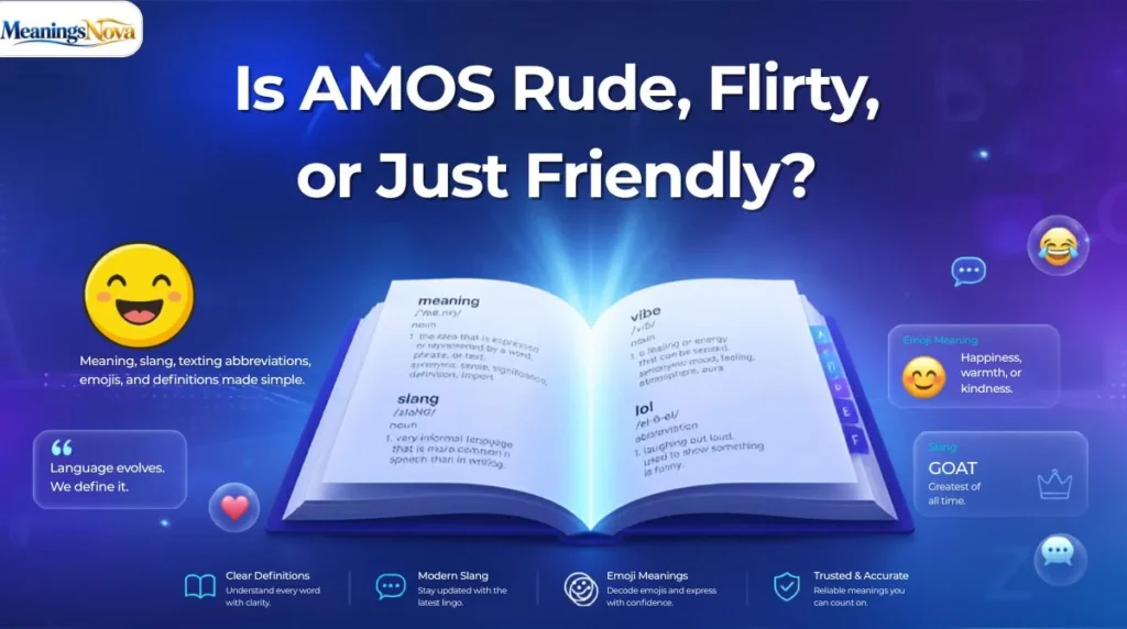 Is AMOS Rude, Flirty, or Just Friendly?
