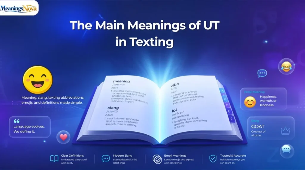 The Main Meanings of UT in Texting