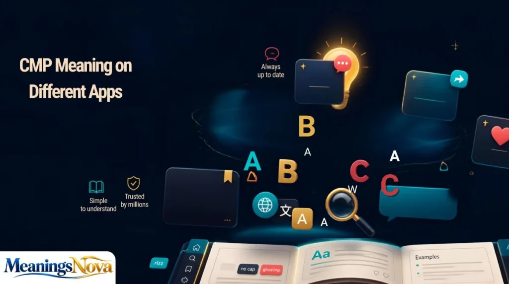 CMP Meaning on Different Apps