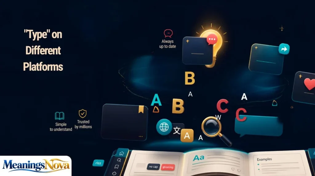 "Type" on Different Platforms