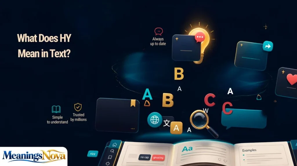 What Does HY Mean in Text?