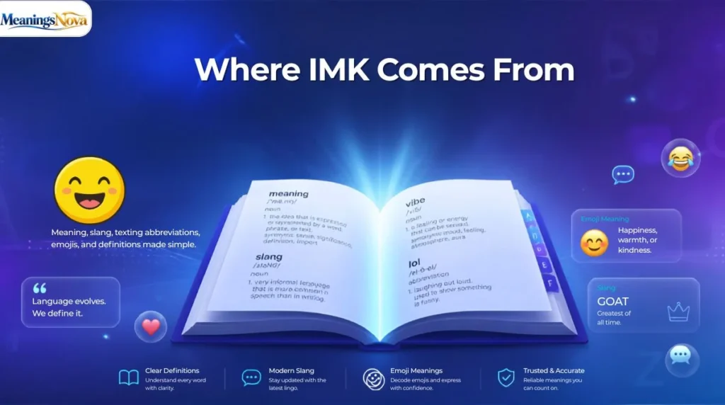 Where IMK Comes From