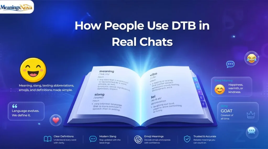 How People Use DTB in Real Chats