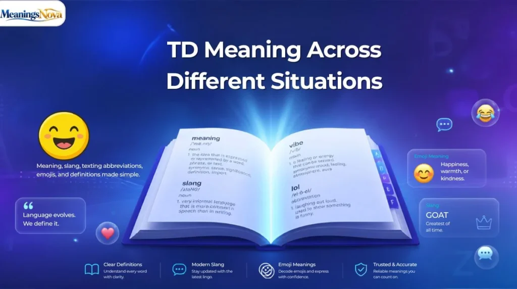 TD Meaning Across Different Situations
