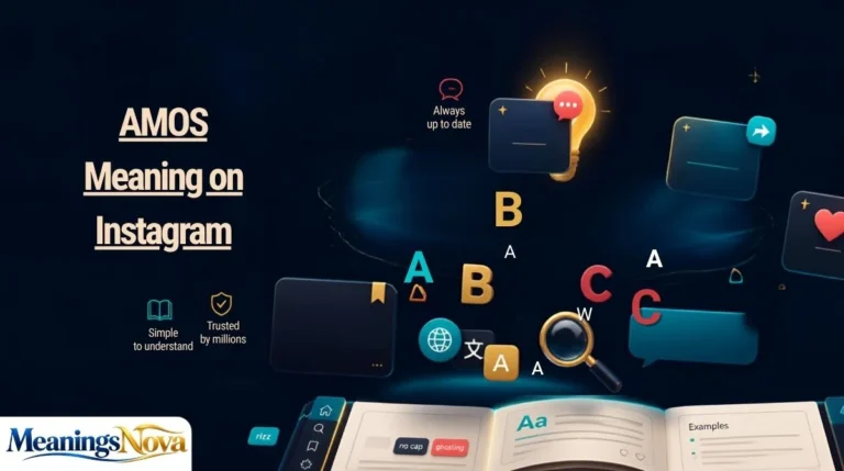 AMOS Meaning on Instagram