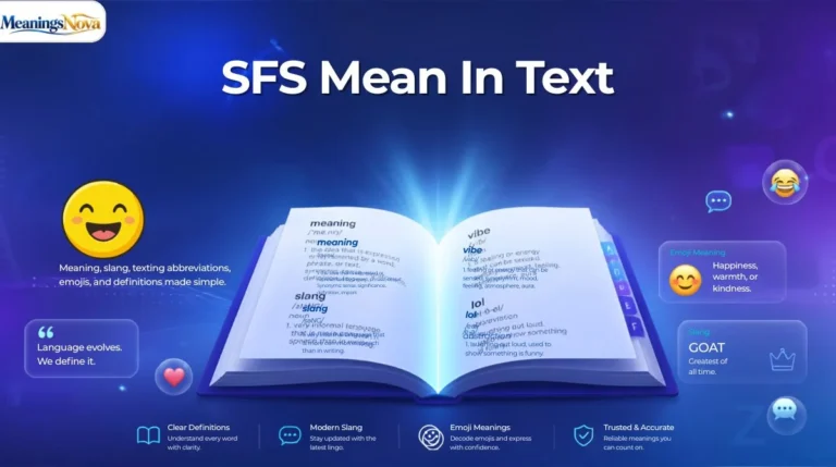 SFS Mean In Text