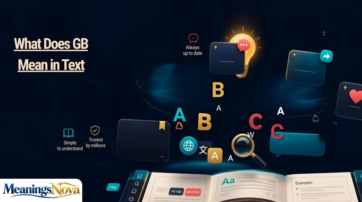 What Does GB Mean in Text