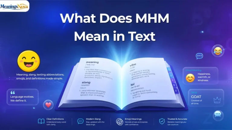 What Does MHM Mean in Text