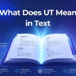 What Does UT Mean in Text