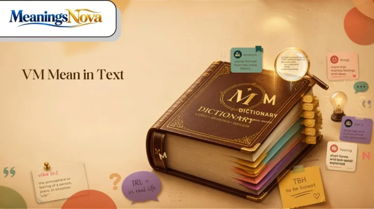 VM Mean in Text