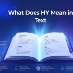 What Does HY Mean in Text