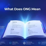 What Does ONG Mean