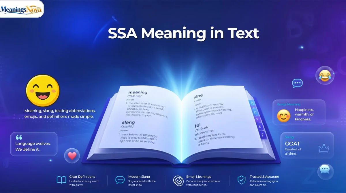 SSA Meaning in Text